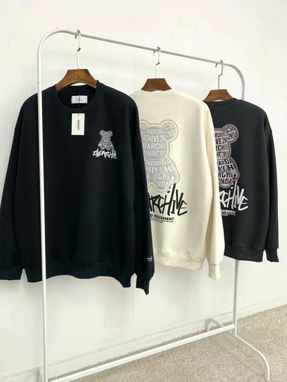 韓國直送🇰🇷 2ND ARCHIVE Alphabet Bear  Hoodies - HLY &amp; CHOCCICO