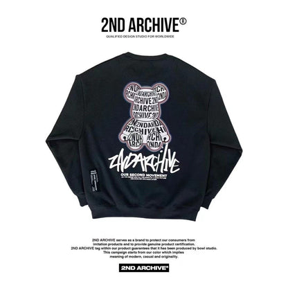 韓國直送🇰🇷 2ND ARCHIVE Alphabet Bear  Hoodies - HLY &amp; CHOCCICO