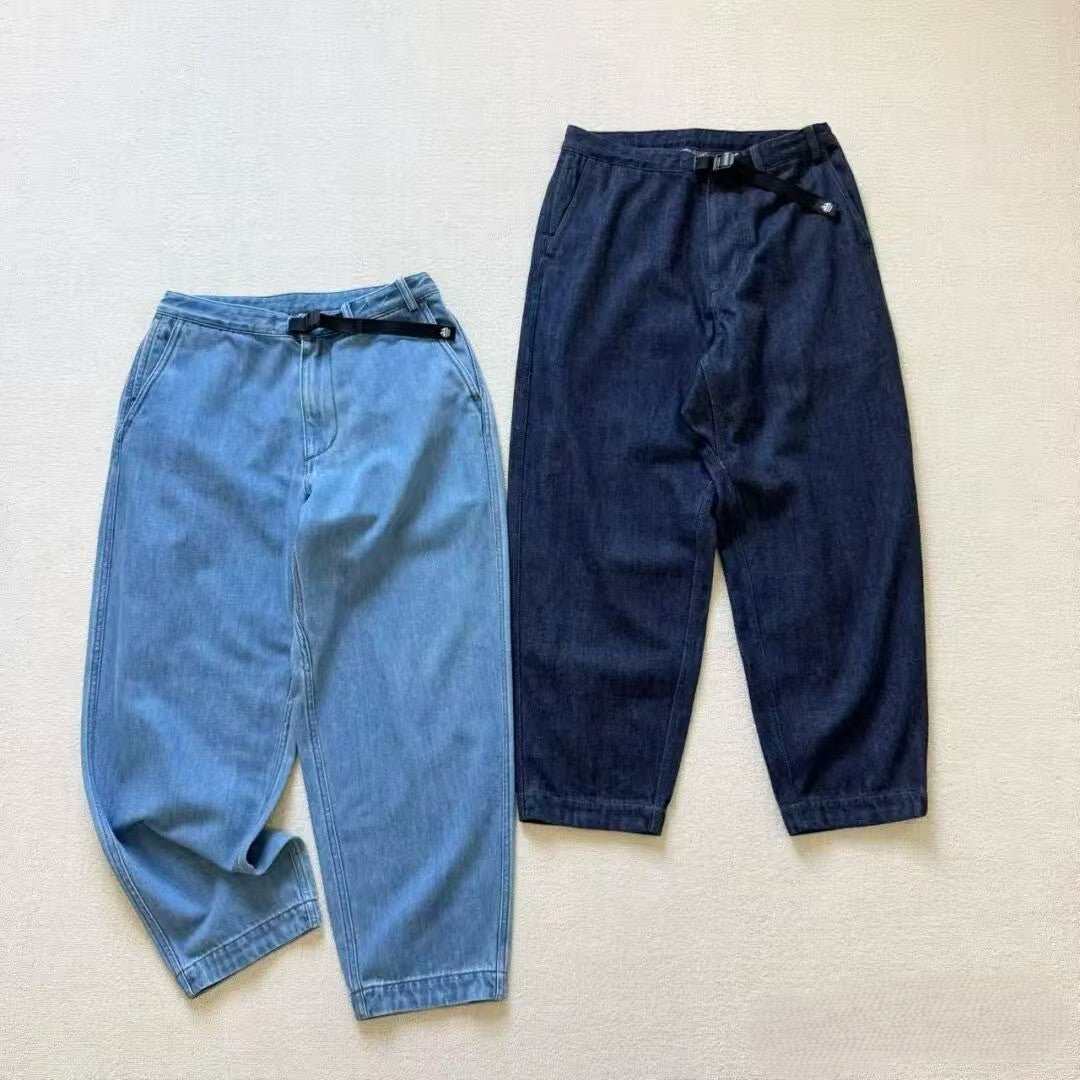 Denim Wide Tapered Field Pants HLY &amp; CHOCCICO