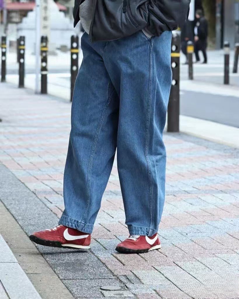 Denim Wide Tapered Field Pants HLY &amp; CHOCCICO