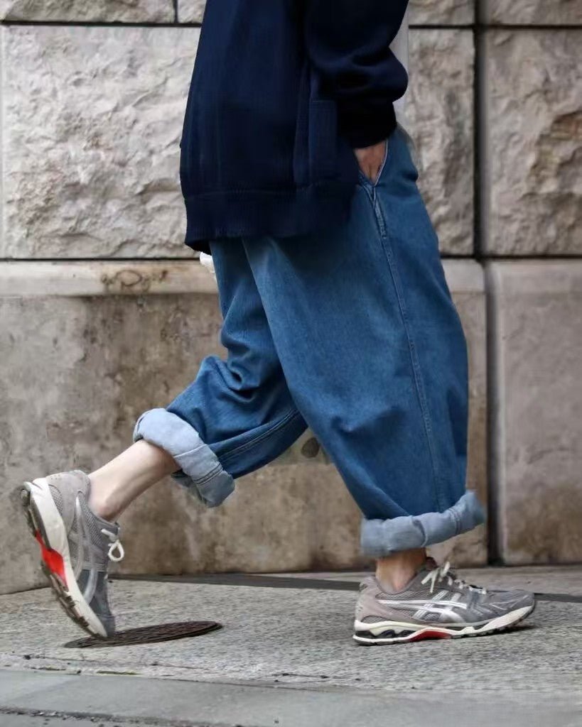 Denim Wide Tapered Field Pants HLY &amp; CHOCCICO