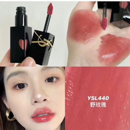 Ysl愛心黑管唇釉  2.8ml 💄4色選擇💄  ✨Sample Size ✨ 貨期3-4 星期 - HLY &amp; CHOCCICO
