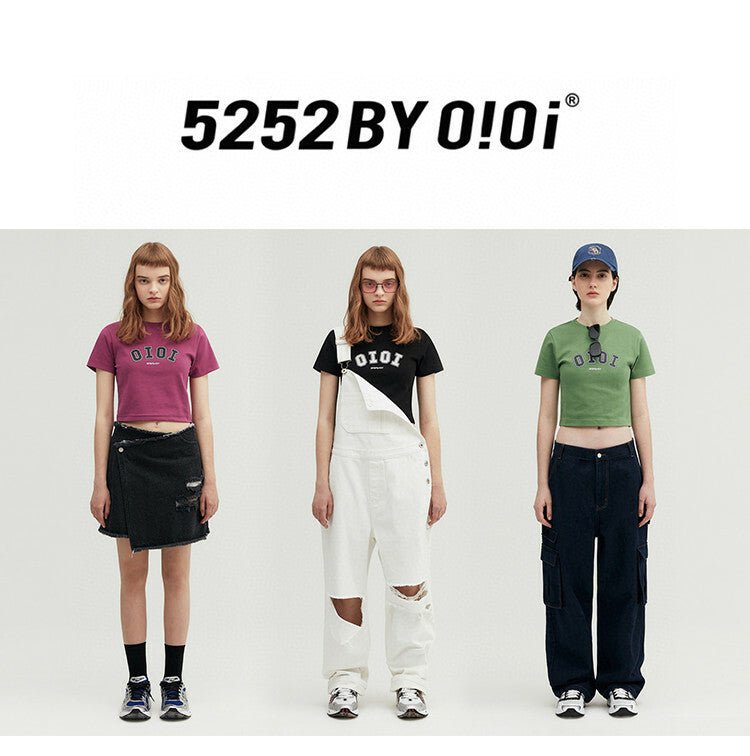 5252BY OiOi 修身款 TEE - 5 Color - HLY &amp; CHOCCICO