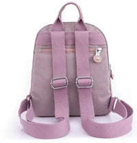 日系小清新純色雙肩小背包 *粉色,藍綠 缺貨* - HLY & CHOCCICO