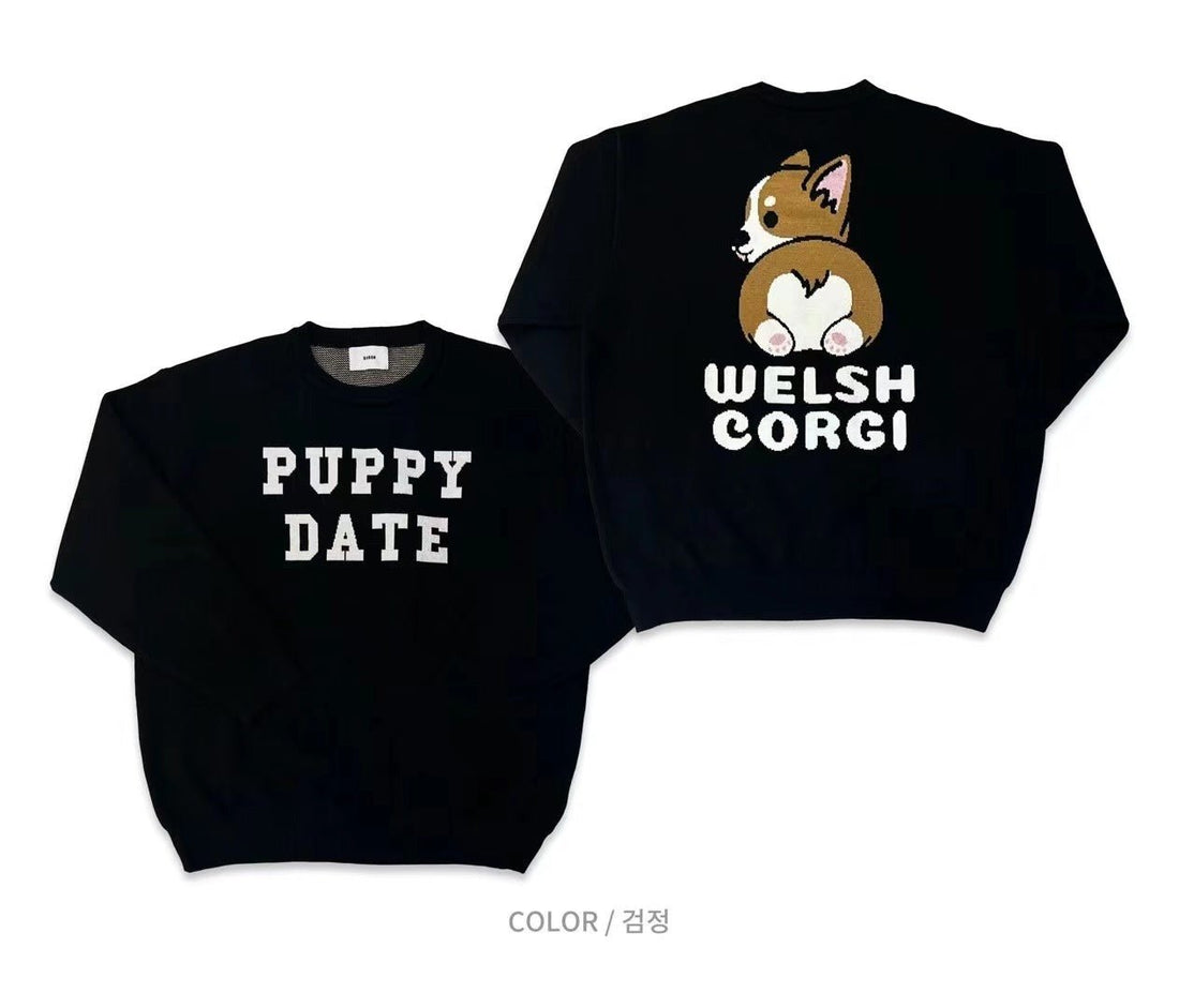 韓國直送 BARON Welsh Corgi Knit - HLY &amp; CHOCCICO