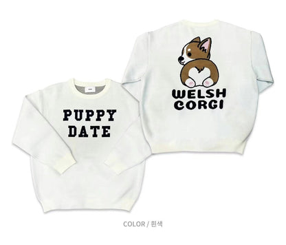 韓國直送 BARON Welsh Corgi Knit - HLY &amp; CHOCCICO