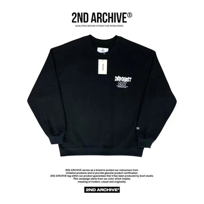 韓國直送🇰🇷 2ND ARCHIVE 2nd Ghost Sweatshirt - HLY &amp; CHOCCICO