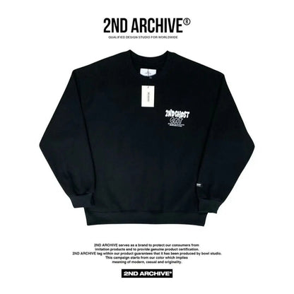 韓國直送🇰🇷 2ND ARCHIVE 2nd Ghost Sweatshirt - HLY &amp; CHOCCICO