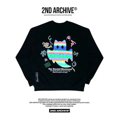 韓國直送🇰🇷 2ND ARCHIVE 2nd Ghost Sweatshirt - HLY &amp; CHOCCICO