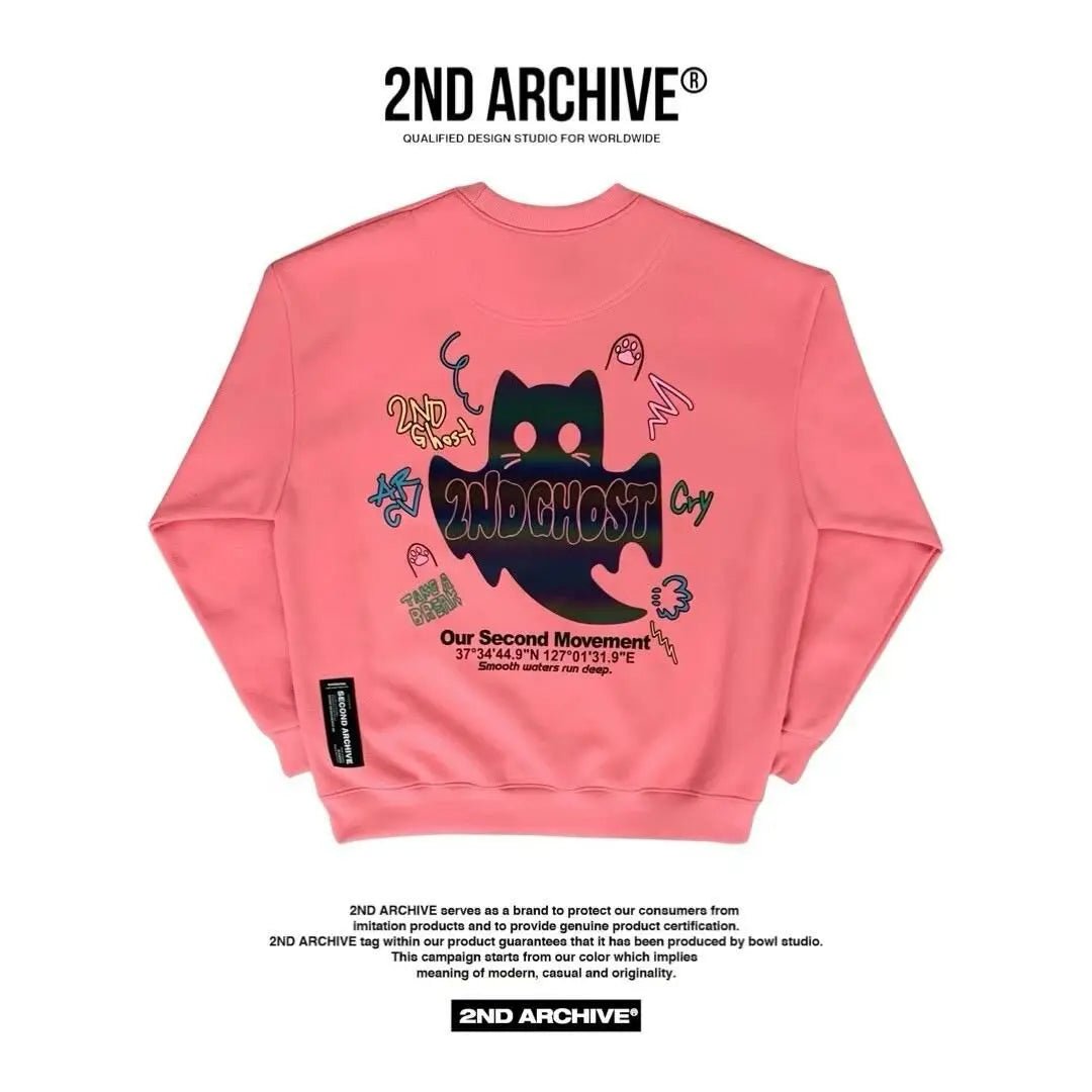 韓國直送🇰🇷 2ND ARCHIVE 2nd Ghost Sweatshirt - HLY &amp; CHOCCICO