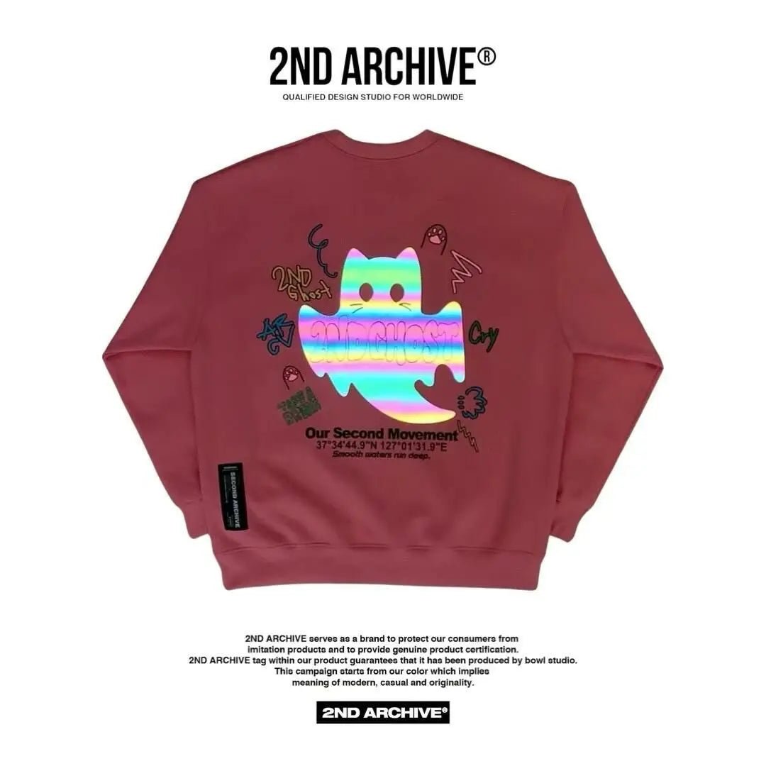 韓國直送🇰🇷 2ND ARCHIVE 2nd Ghost Sweatshirt - HLY &amp; CHOCCICO