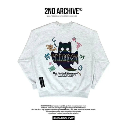 韓國直送🇰🇷 2ND ARCHIVE 2nd Ghost Sweatshirt - HLY &amp; CHOCCICO