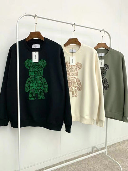 韓國直送🇰🇷 2ND ARCHIVE 3D Floppy Bear  Hoodies - HLY &amp; CHOCCICO