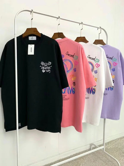 韓國直送🇰🇷 2ND ARCHIVE Art Bear Tee - 4 Color - HLY &amp; CHOCCICO