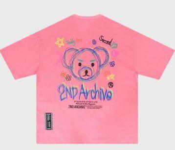 韓國直送🇰🇷 2ND ARCHIVE Art Bear Tee - 4 Color - HLY &amp; CHOCCICO