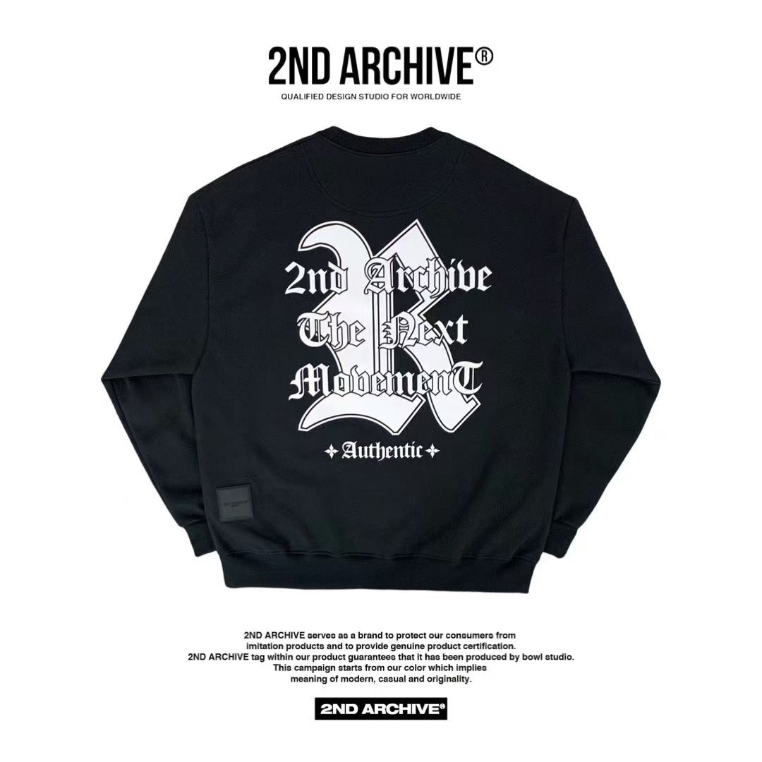 韓國直送🇰🇷 2ND ARCHIVE Authentic 3M Scotch Fleece  Sweatshirt - HLY &amp; CHOCCICO