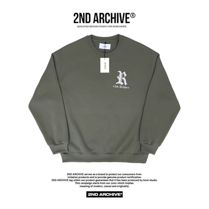 韓國直送🇰🇷 2ND ARCHIVE Authentic 3M Scotch Fleece  Sweatshirt - HLY &amp; CHOCCICO