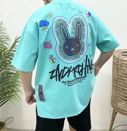 韓國直送🇰🇷 2ND ARCHIVE Balloon Scotch Rabbit Tee- 4 Color - HLY &amp; CHOCCICO