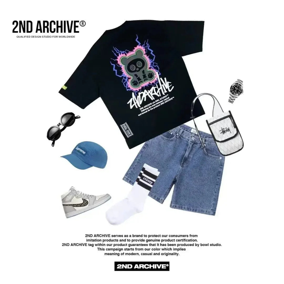 韓國直送🇰🇷 2ND ARCHIVE Balloon Scotch Rabbit Tee- 4 Color - HLY &amp; CHOCCICO