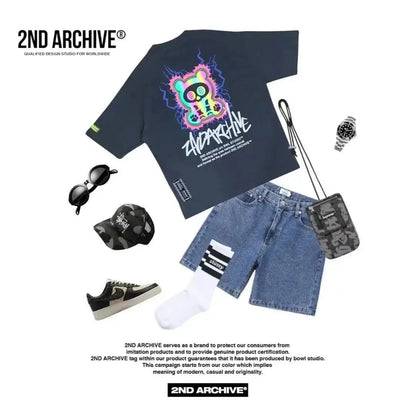 韓國直送🇰🇷 2ND ARCHIVE Balloon Scotch Rabbit Tee- 4 Color - HLY &amp; CHOCCICO