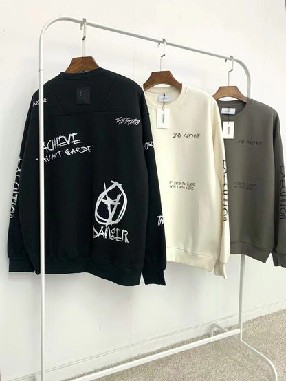 韓國直送🇰🇷 2ND ARCHIVE Danger Sweatshirt - HLY &amp; CHOCCICO