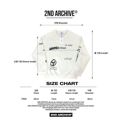 韓國直送🇰🇷 2ND ARCHIVE Danger Sweatshirt - HLY &amp; CHOCCICO