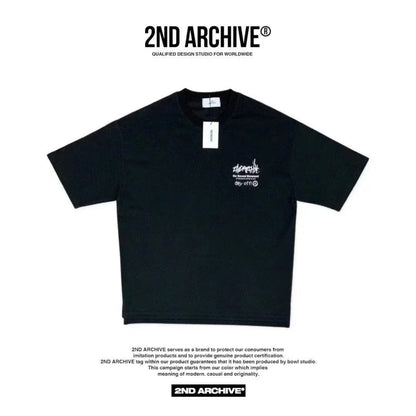 韓國直送🇰🇷 2ND ARCHIVE Foam Circle logo Tee- 4 Color - HLY &amp; CHOCCICO