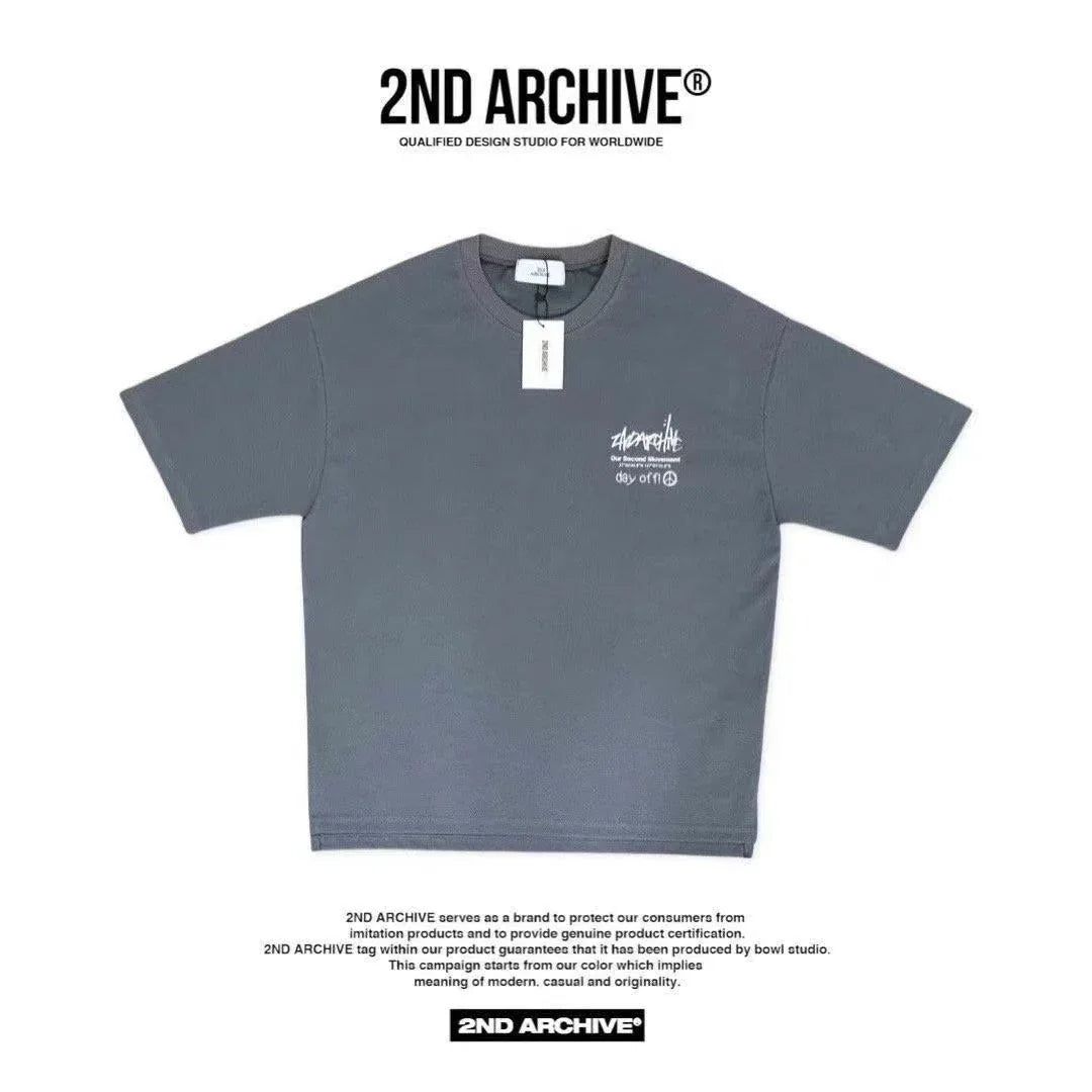 韓國直送🇰🇷 2ND ARCHIVE Foam Circle logo Tee- 4 Color - HLY &amp; CHOCCICO
