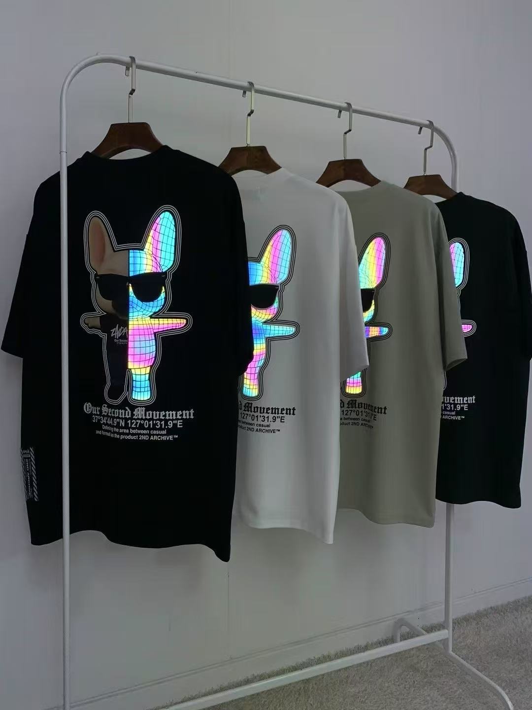 🇰🇷韓國直送🇰🇷 2ND ARCHIVE Half Buldog Scotch Short Tee HLY &amp; CHOCCICO