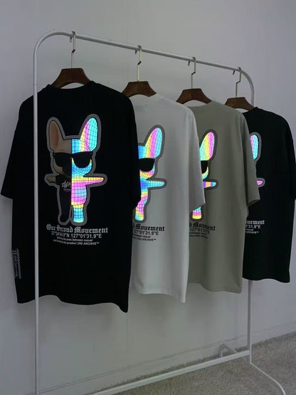 🇰🇷韓國直送🇰🇷 2ND ARCHIVE Half Buldog Scotch Short Tee HLY &amp; CHOCCICO