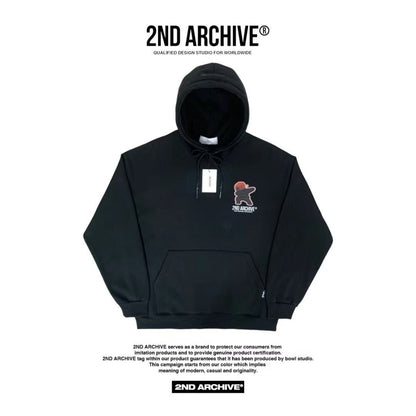 韓國直送🇰🇷 2ND ARCHIVE Hip Pop Dog Hoodie - HLY &amp; CHOCCICO