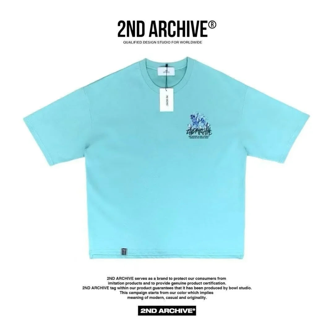 韓國直送 2ND ARCHIVE Ice bulldogr  T-shirt - 4 Color - HLY &amp; CHOCCICO