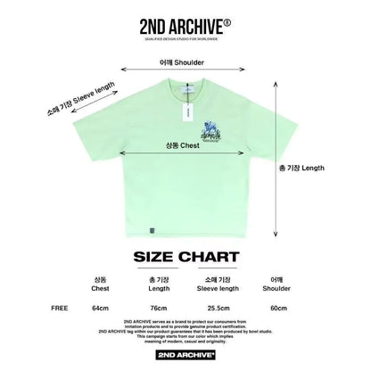 韓國直送 2ND ARCHIVE Ice bulldogr  T-shirt - 4 Color - HLY &amp; CHOCCICO