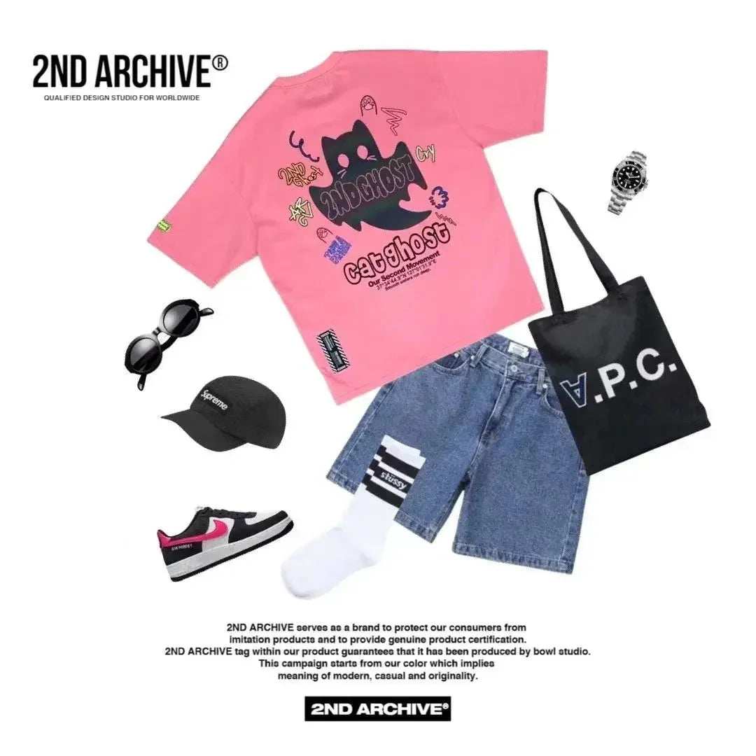 韓國直送 2ND ARCHIVE Ice bulldogr  T-shirt - 4 Color - HLY &amp; CHOCCICO