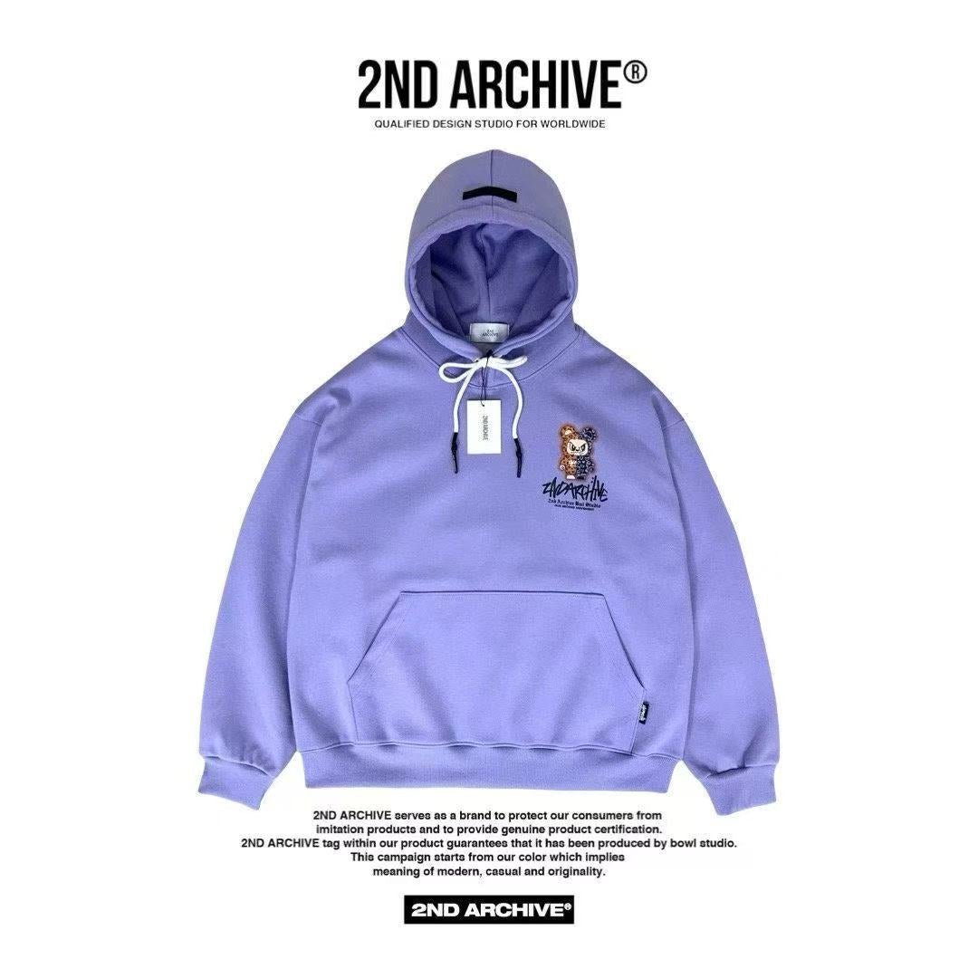 韓國直送2nd ARCHIVE Leopard Scotch Bear Hoodie - HLY &amp; CHOCCICO