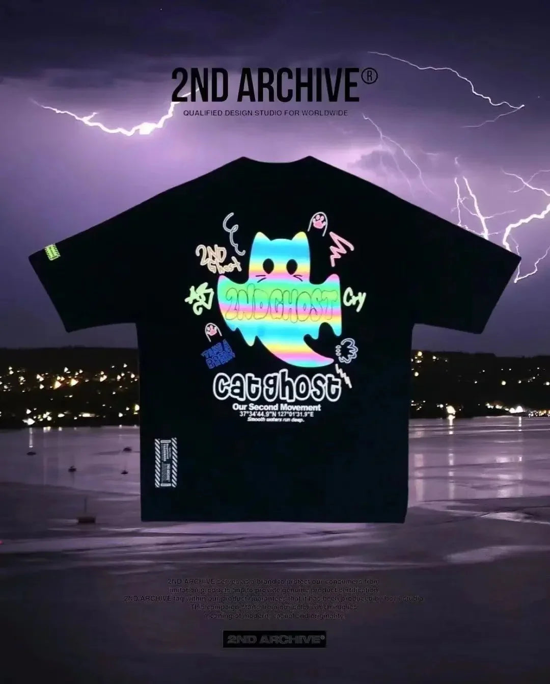 韓國直送 2ND ARCHIVE Life  Bear  T-shirt - 4 Color - HLY &amp; CHOCCICO