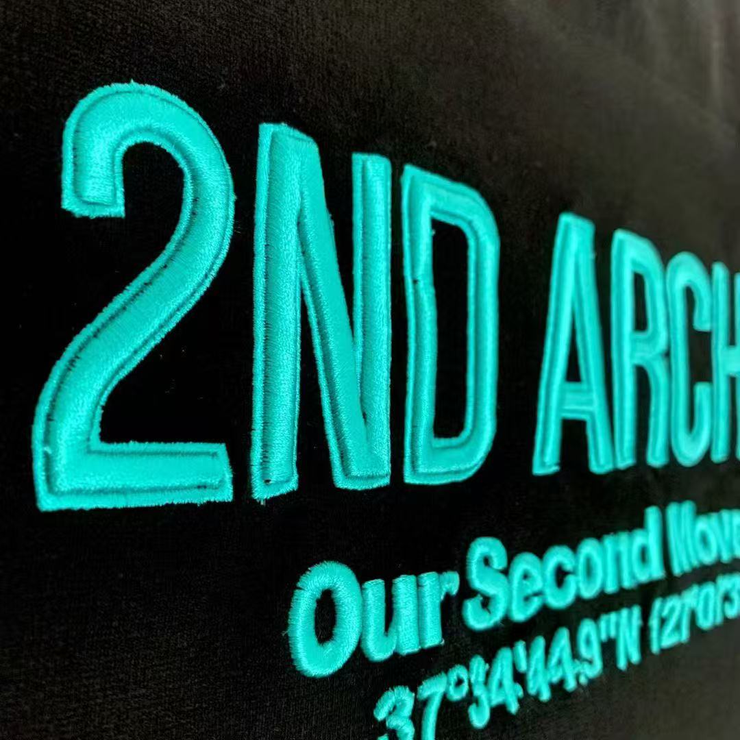 韓國直送🇰🇷 2ND ARCHIVE Logo Embroidered Sweatshirt HLY &amp; CHOCCICO