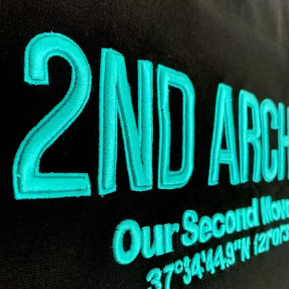 韓國直送🇰🇷 2ND ARCHIVE Logo Embroidered Sweatshirt HLY &amp; CHOCCICO