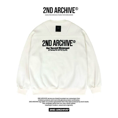 韓國直送🇰🇷 2ND ARCHIVE Logo Embroidered Sweatshirt HLY &amp; CHOCCICO