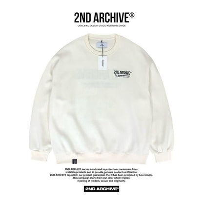 韓國直送🇰🇷 2ND ARCHIVE Logo Embroidered Sweatshirt HLY &amp; CHOCCICO