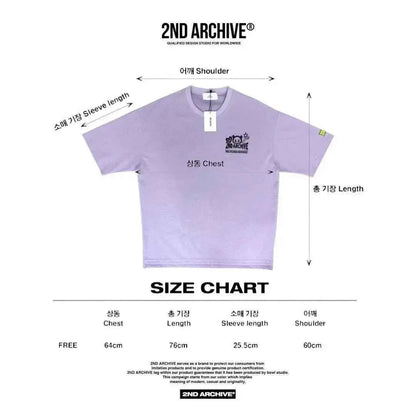 韓國直送 2ND ARCHIVE Monthly Cat Crayon Tee