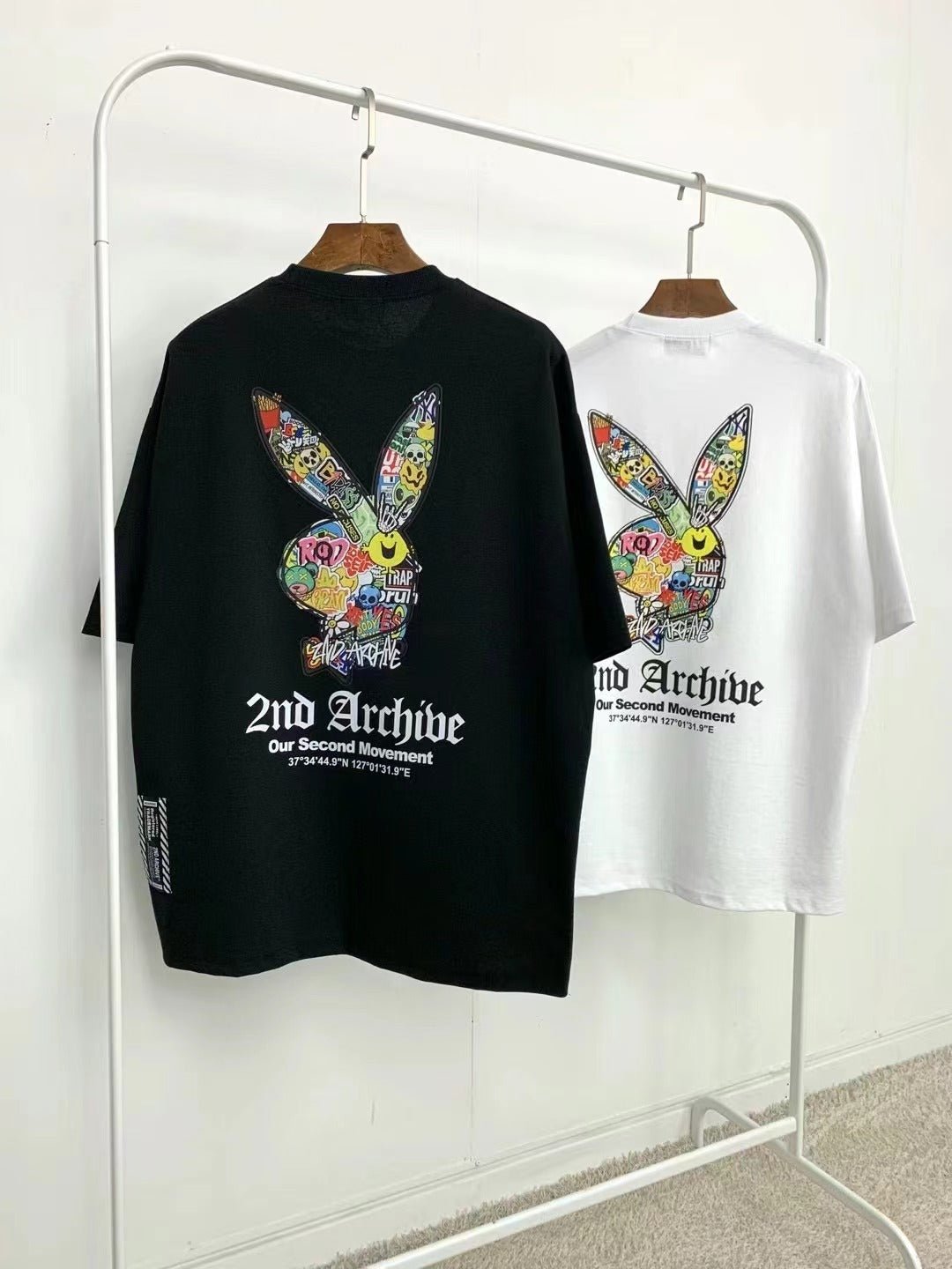 韓國直送🇰🇷 2ND ARCHIVE Mr. Rabbit T-shirt -3 Color - HLY &amp; CHOCCICO