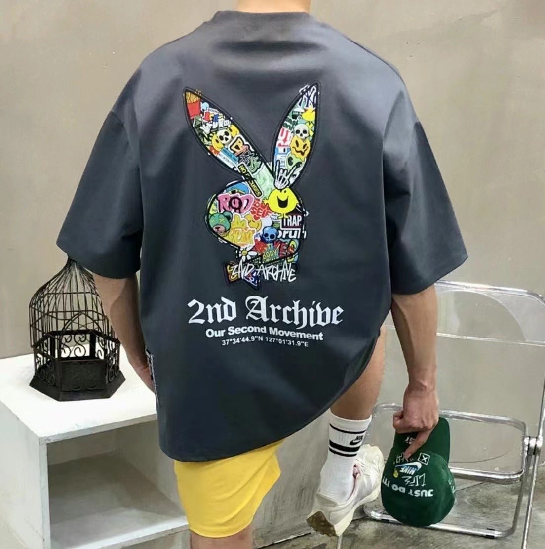 韓國直送🇰🇷 2ND ARCHIVE Mr. Rabbit T-shirt -3 Color - HLY &amp; CHOCCICO