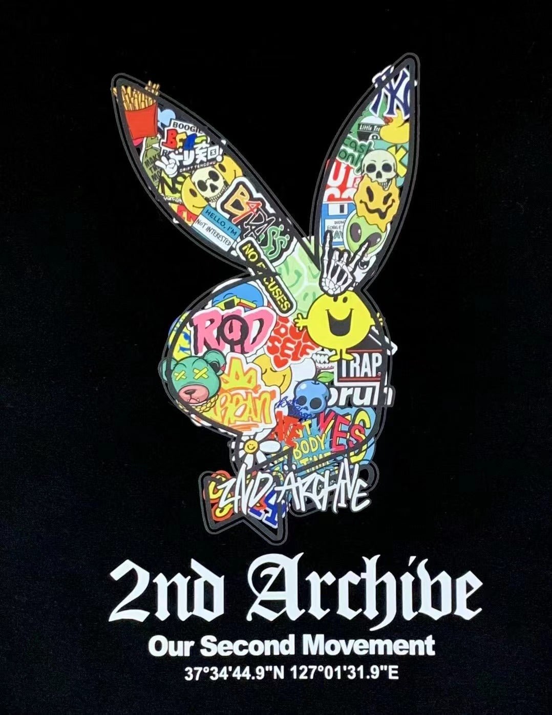 韓國直送🇰🇷 2ND ARCHIVE Mr. Rabbit T-shirt -3 Color - HLY &amp; CHOCCICO