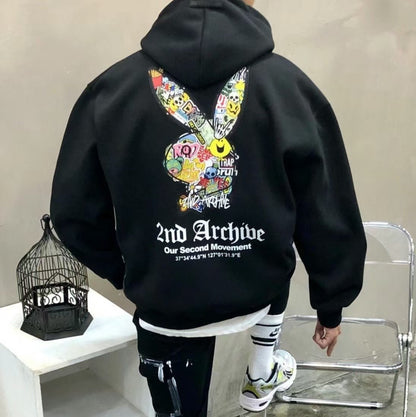 韓國直送🇰🇷 2ND ARCHIVE Play Rabbit Hoodie - HLY &amp; CHOCCICO