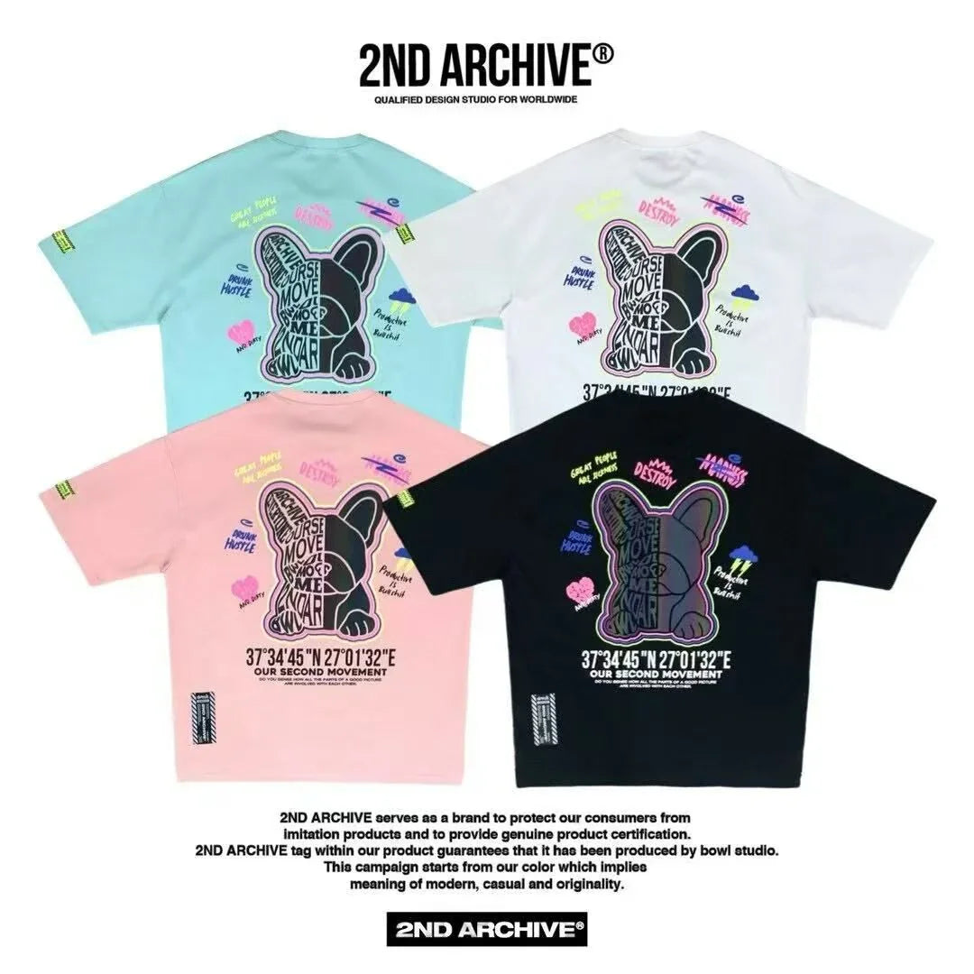 韓國直送 2ND ARCHIVE Rebel Wings Tee - HLY &amp; CHOCCICO