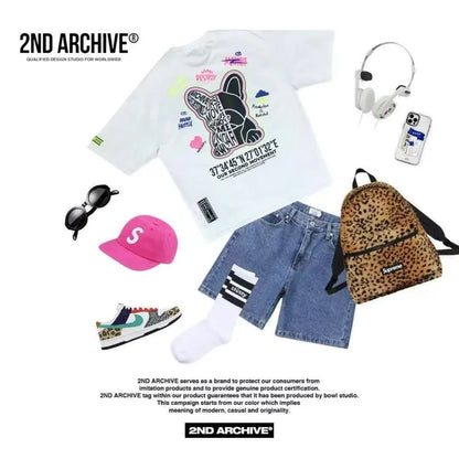 韓國直送 2ND ARCHIVE Rebel Wings Tee - HLY &amp; CHOCCICO