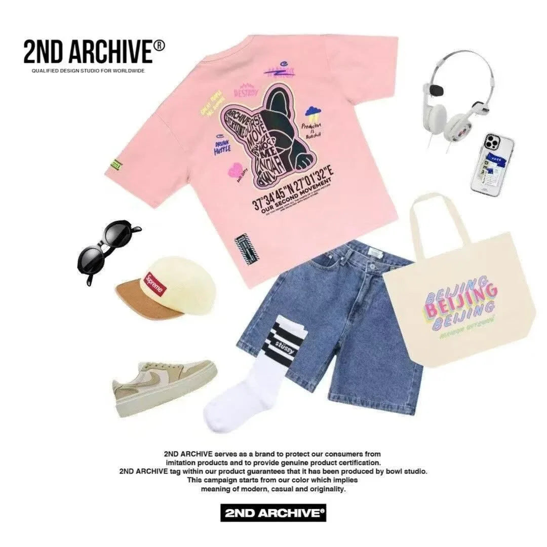 韓國直送 2ND ARCHIVE Rebel Wings Tee - HLY &amp; CHOCCICO
