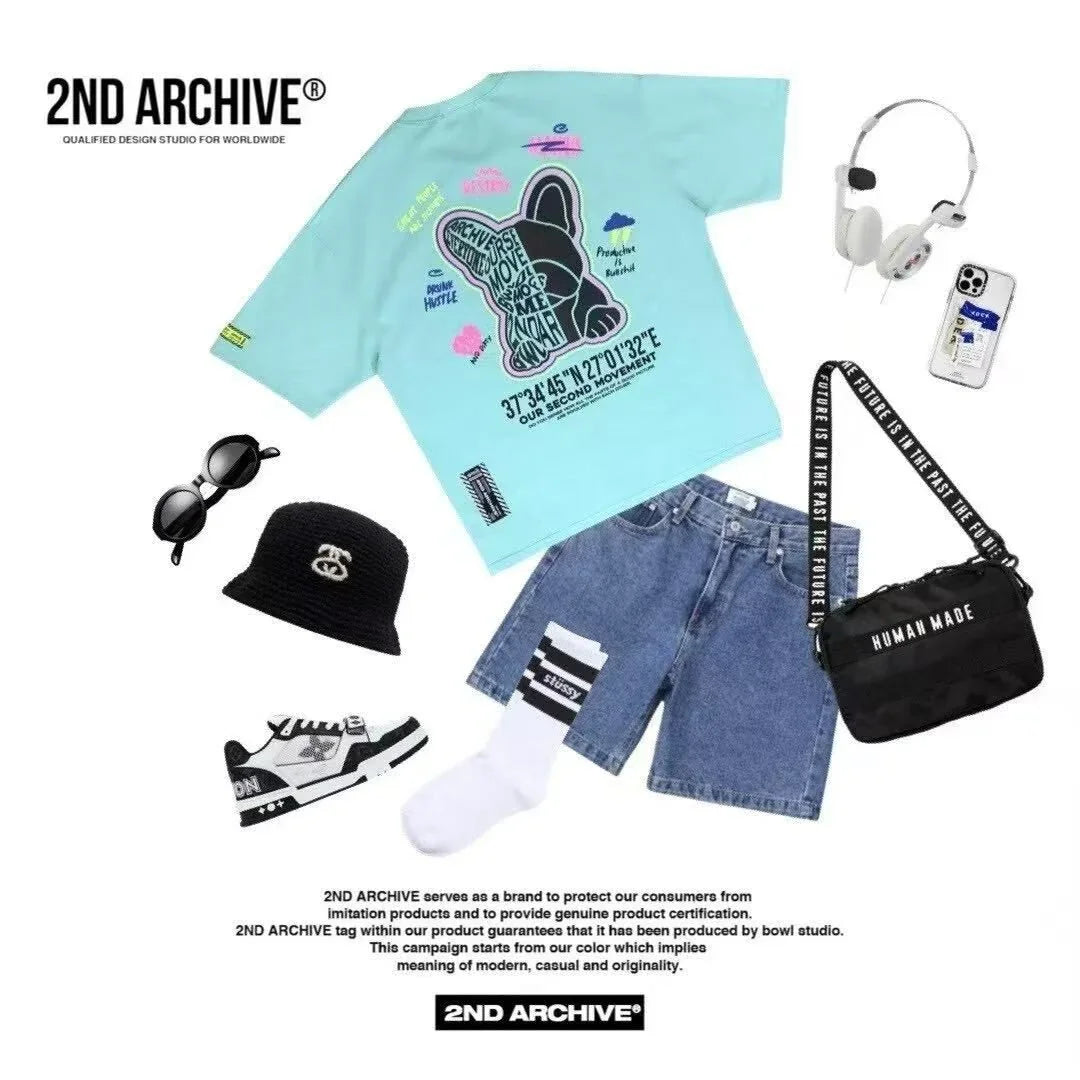 韓國直送 2ND ARCHIVE Rebel Wings Tee - HLY &amp; CHOCCICO