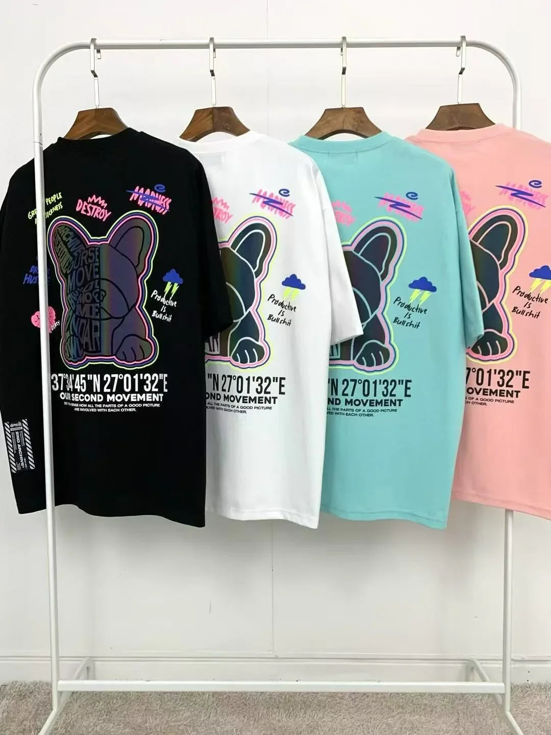 韓國直送 2ND ARCHIVE Rebel Wings Tee - HLY &amp; CHOCCICO